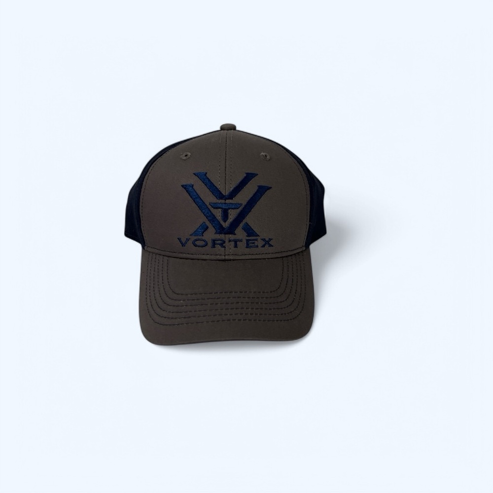 Vortex Brown and Blue Cap